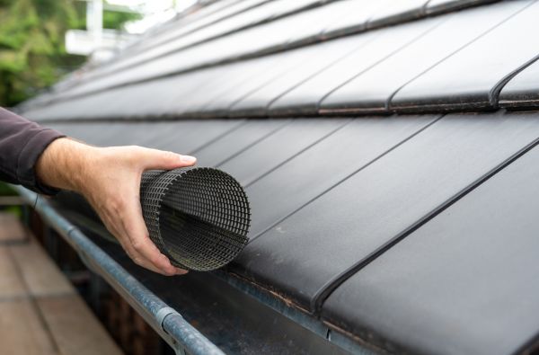 Gutter Mesh Installation in Edison
